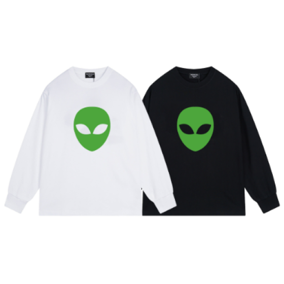 Balenciaga Alien Print Long Sleeve